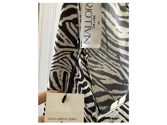 Autre Marque Mallory The Label Mono Guava Zebra Print Estampado de cebra - vista 2