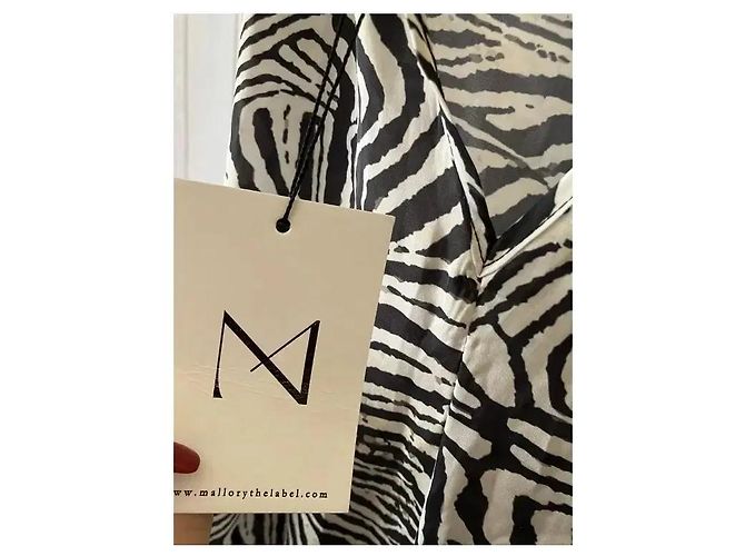 Autre Marque Mallory The Label Mono Guava Zebra Print Estampado de cebra - vista 5