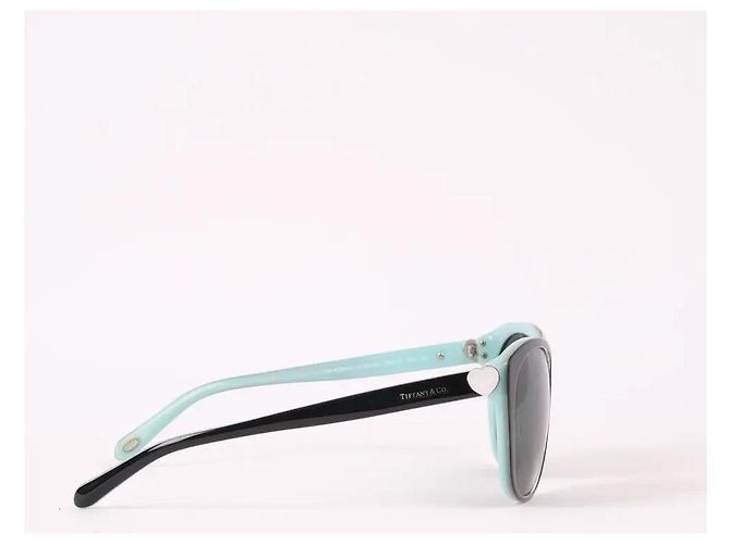 Autre Marque Occhiali da sole Tiffany & Co. in acetato nero e blu - vista 3
