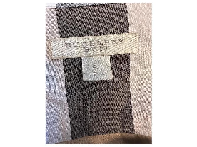 Camicia a quadri Burberry Brit Marrone Beige Marrone scuro - vista 4