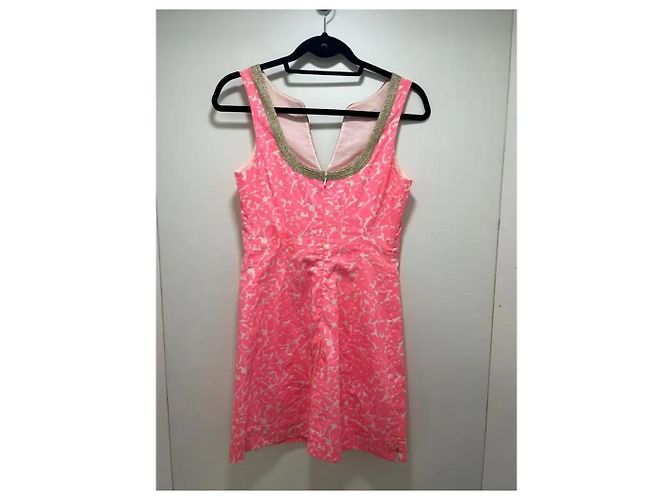 Autre Marque Rosa-weißes Sommerkleid Pink - Ansicht 2