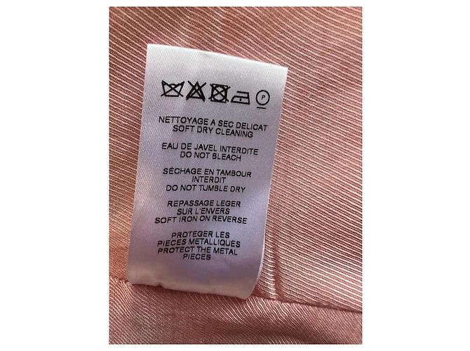 Blazer rosa pálido Balmain de doble botonadura - vista 5