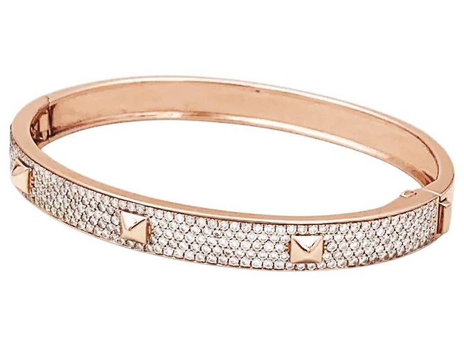 Bracciale Messika, "Spiky", oro rosa, diamanti. - vista 2