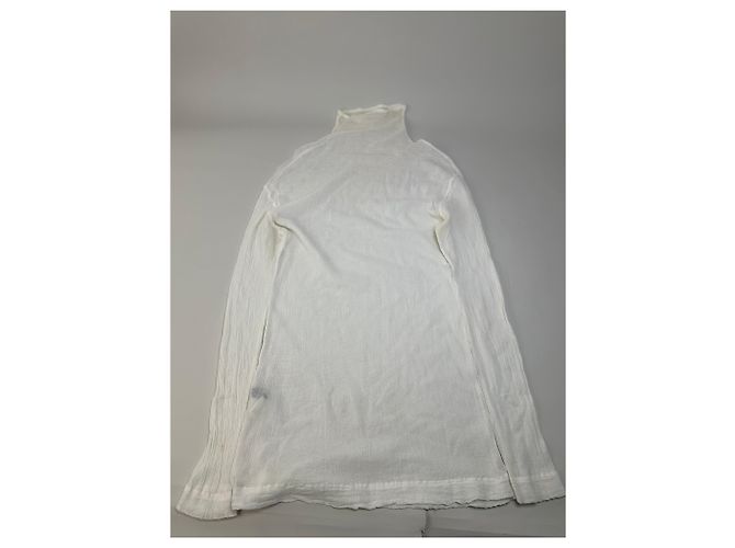 Top in cotone vintage Issey Miyake Bianco M - vista 10