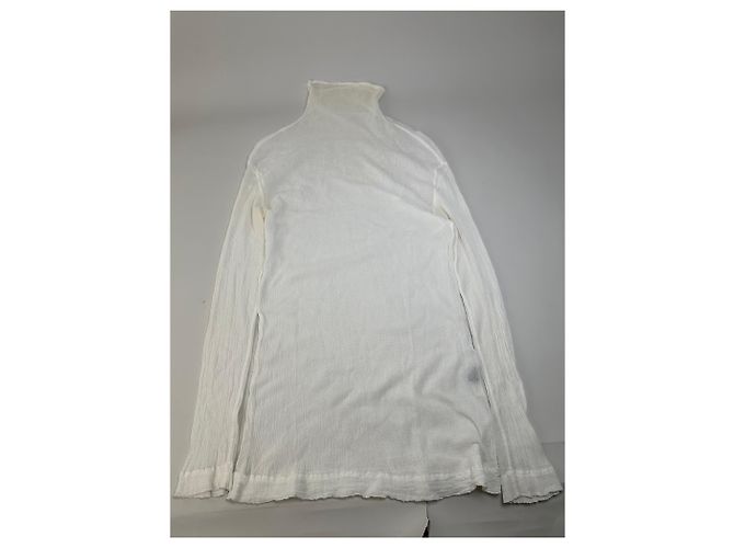 Top in cotone vintage Issey Miyake Bianco M - vista 4