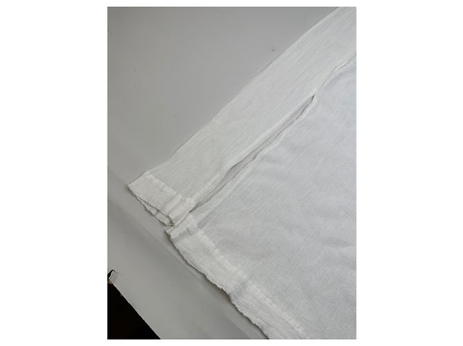 Top in cotone vintage Issey Miyake Bianco M - vista 6