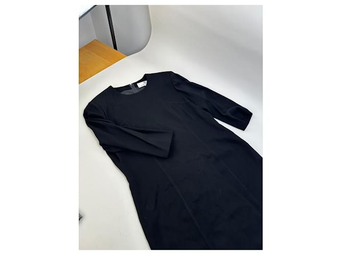 Abito midi in jersey vintage Givenchy nero M - vista 5