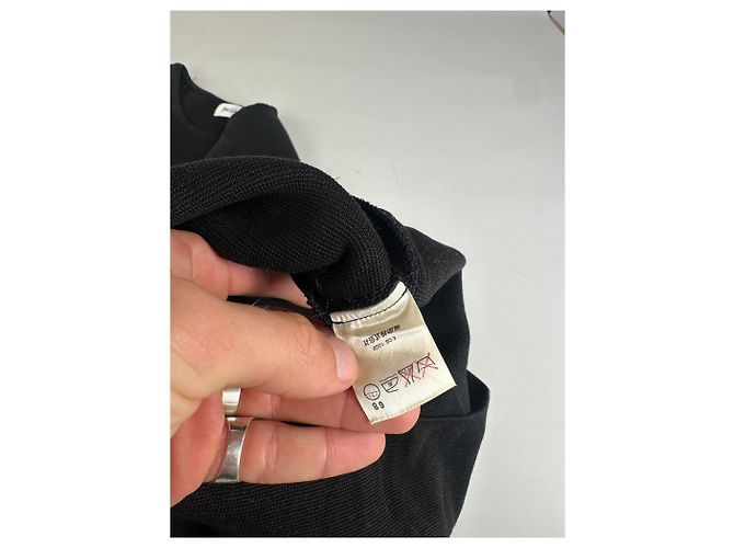 Yves Saint Laurent Vintage Saint Laurent Jersey Kleid Schwarz M - Ansicht 10