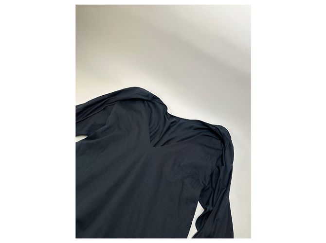 Yves Saint Laurent Abito in cotone vintage Saint Laurent Nero M - vista 10