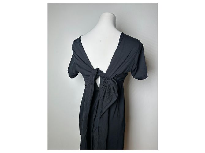 Yves Saint Laurent Abito in cotone vintage Saint Laurent Nero M - vista 15