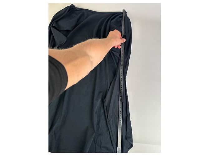 Yves Saint Laurent Abito in cotone vintage Saint Laurent Nero M - vista 7