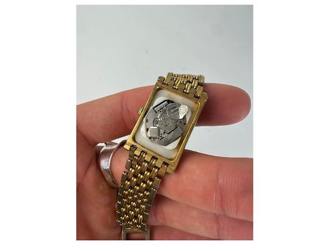 Vintage Givenchy Gold Armbanduhr Späte 1990er Jahre Gold Golden - Ansicht 2