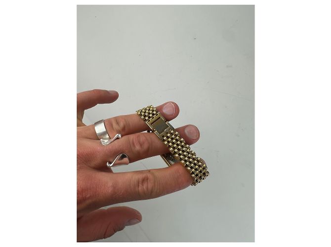 Vintage Givenchy Gold Armbanduhr Späte 1990er Jahre Gold Golden - Ansicht 7