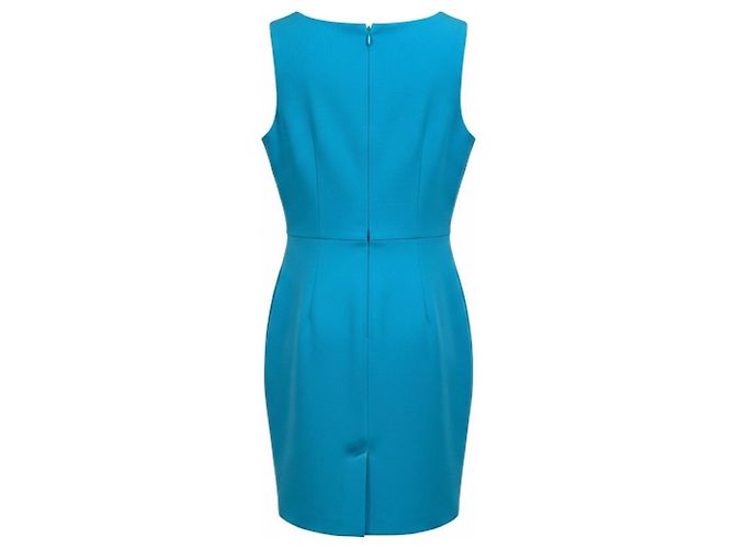 Ärmelloses Dolce & Gabbana Mini-Cocktailkleid in Türkis Blau - Ansicht 2