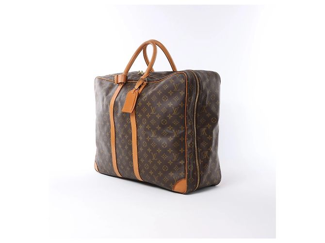 Borsa da Viaggio Louis Vuitton Sirius 55 Monogram Canvas Marrone M41404 Beige - vista 2