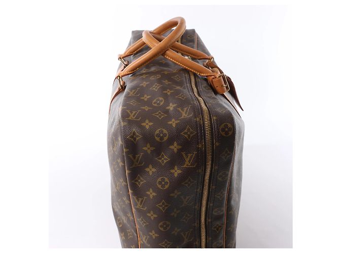 Borsa da Viaggio Louis Vuitton Sirius 55 Monogram Canvas Marrone M41404 Beige - vista 5