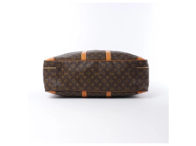 Borsa da Viaggio Louis Vuitton Sirius 55 Monogram Canvas Marrone M41404 Beige - vista 7
