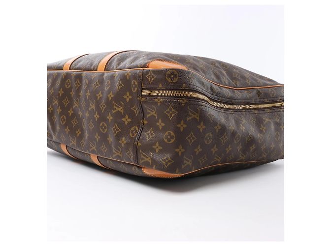 Borsa da Viaggio Louis Vuitton Sirius 55 Monogram Canvas Marrone M41404 Beige - vista 9