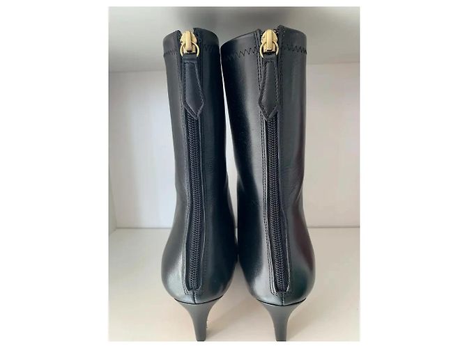 Autre Marque Rivecour No. 515 Botines de Piel Negra Negro - vista 3