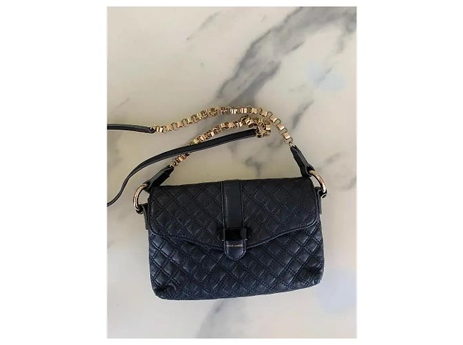 Marc Jacobs Borsa a tracolla in pelle trapuntata nera Nero - vista 3
