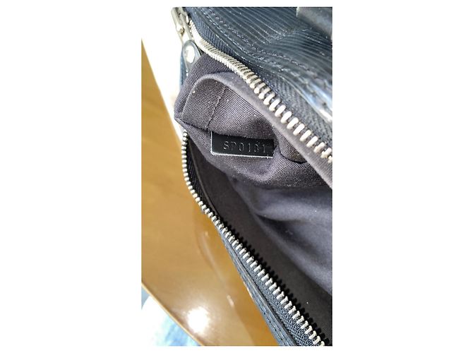 Louis Vuitton Speedy 35 Pelle Epi Nera Nero - vista 6