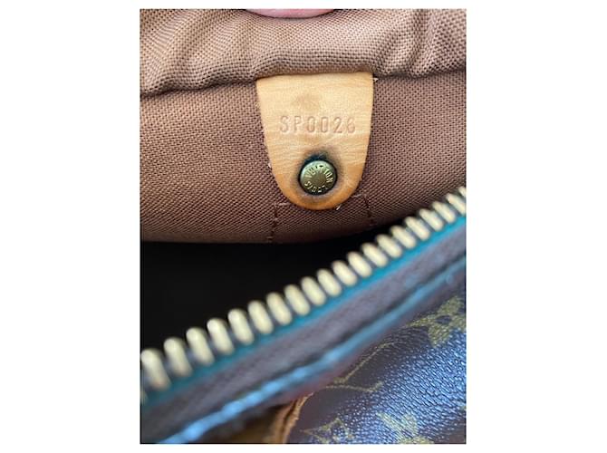 Louis Vuitton Speedy 25 Monogram Marrone - vista 3