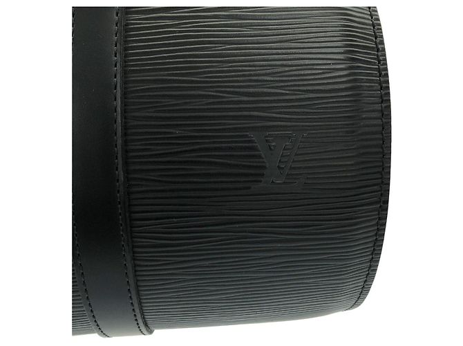 Borsa Louis Vuitton Epi Soufflot Nero - vista 4