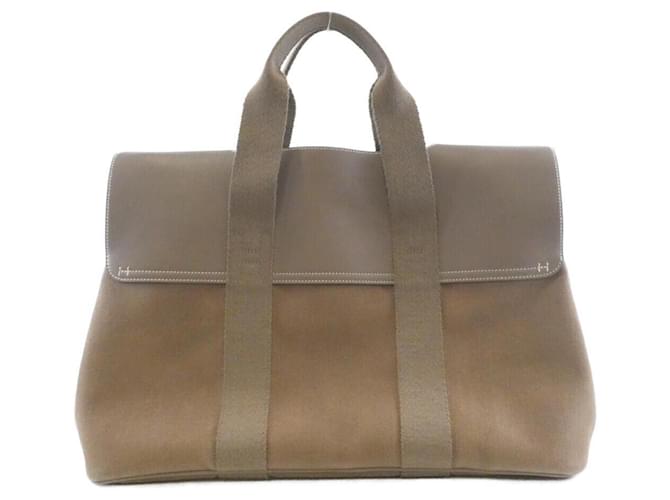 Hermès Borsa Hermes Valparaiso MM Taupe - vista 2