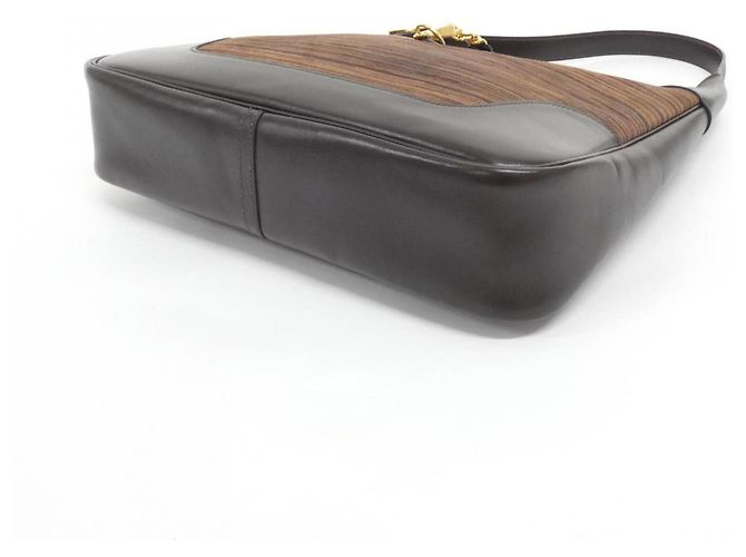 Hermès Borsa a tracolla Hermes Trim 2 35cm Cioccolato - vista 3