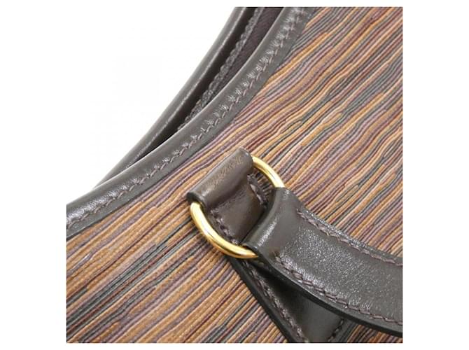 Hermès Borsa a tracolla Hermes Trim 2 35cm Cioccolato - vista 6