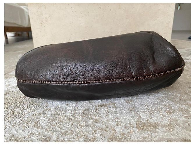 Fendi Borsa Hobo in Pelle Marrone - vista 9