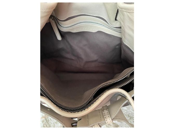 Burberry Haymarket Check - Borsa a secchiello in tela rivestita e pelle - vista 11