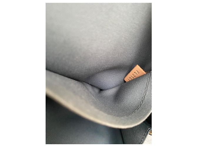 Louis Vuitton Alma Pelle Vernice Verde Kaki - vista 19