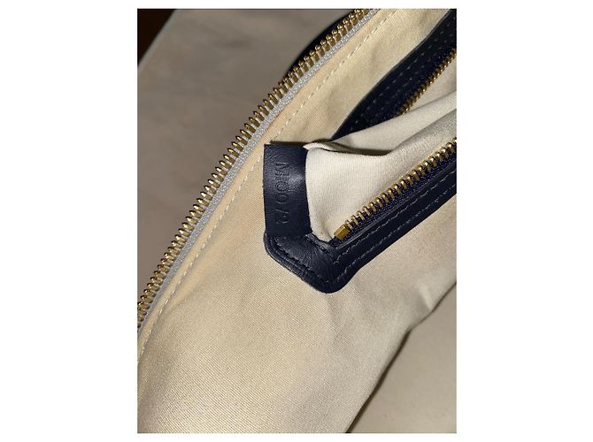 Louis Vuitton Alma Long Monogram Denim - Blu Grigio Monogramma - vista 14