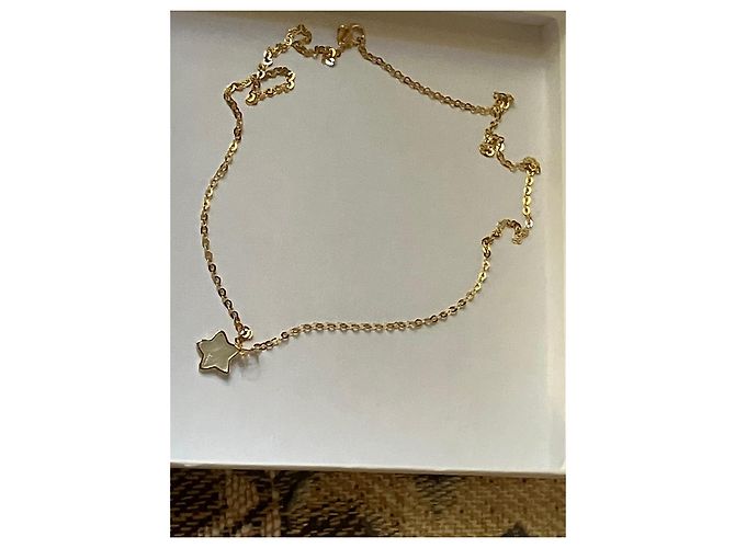 Autre Marque Collana in oro 14k con pendente a stella in madreperla D'oro - vista 12