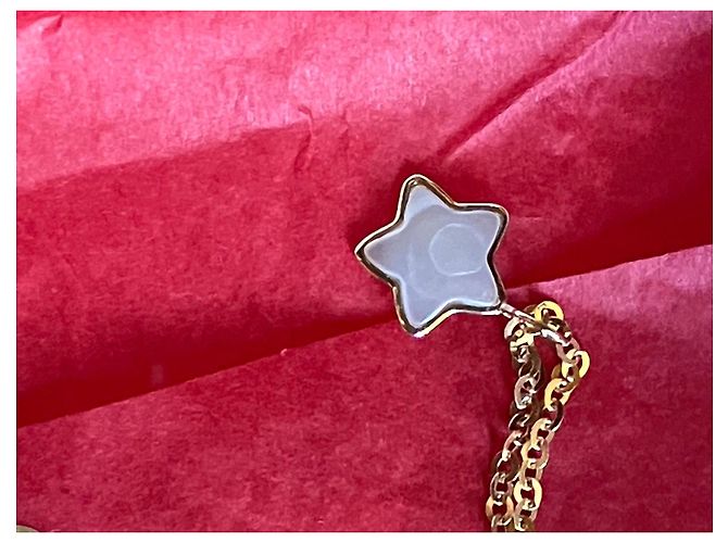 Autre Marque Collana in oro 14k con pendente a stella in madreperla D'oro - vista 8
