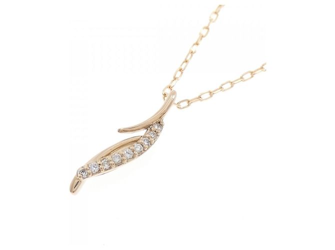 Autre Marque Collana con diamante Au750 Rosa - vista 3