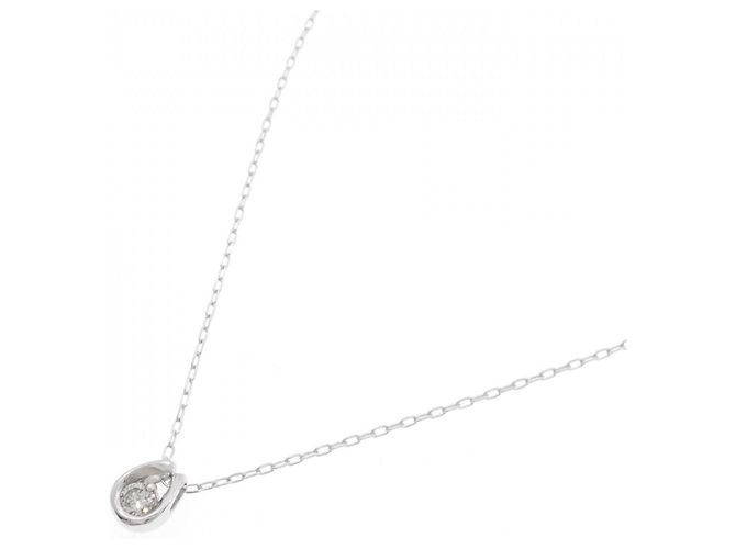 Autre Marque Collana in oro bianco Au750 e diamanti Argento - vista 2