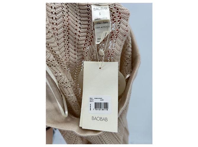 Autre Marque Top de ganchillo BAOBAB beige - vista 4