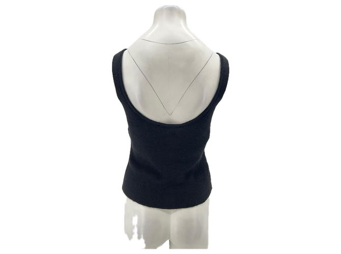 Autre Marque Top de lana negro BY AYLIN KOENIG - vista 2
