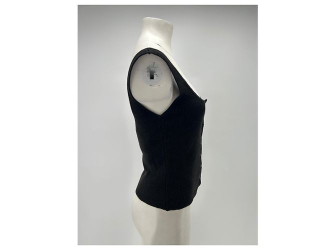 Autre Marque Top de lana negro BY AYLIN KOENIG - vista 3