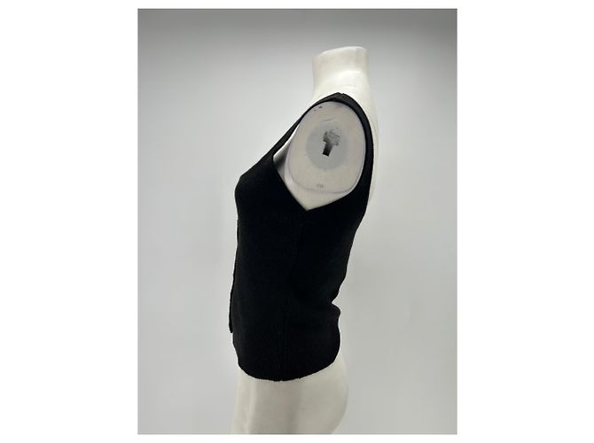 Autre Marque Top de lana negro BY AYLIN KOENIG - vista 4