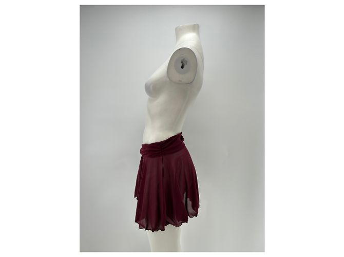 Free People Minifalda de tul granate Burdeos - vista 4