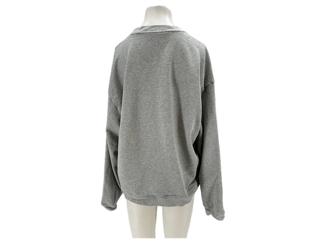 Autre Marque Sudadera con capucha KROST gris de algodón - vista 2
