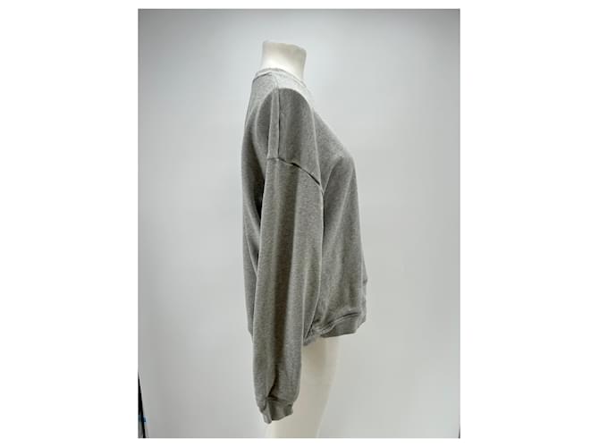 Autre Marque Sudadera con capucha KROST gris de algodón - vista 3