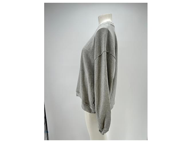 Autre Marque Sudadera con capucha KROST gris de algodón - vista 4