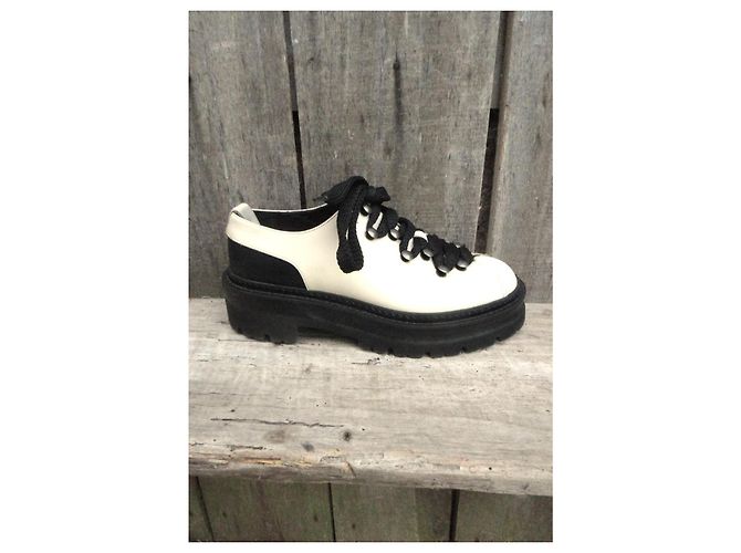 derbies Bally p 36 Nero Bianco - vista 10