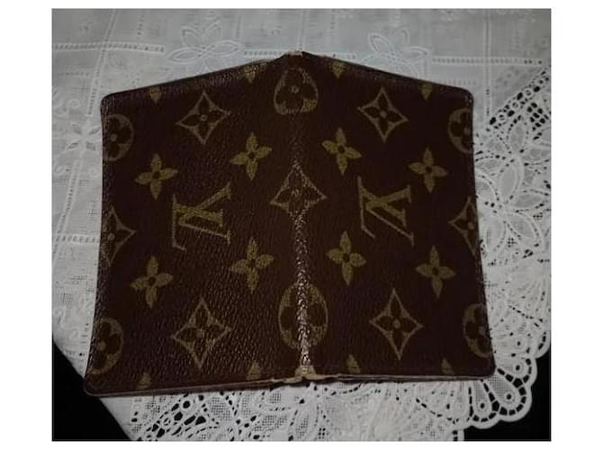 Louis Vuitton Tarjetero Monogram Canvas Castaño Marrón oscuro - vista 2