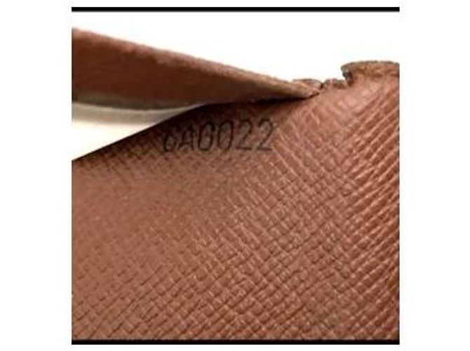 Louis Vuitton Tarjetero Monogram Canvas Castaño Marrón oscuro - vista 4