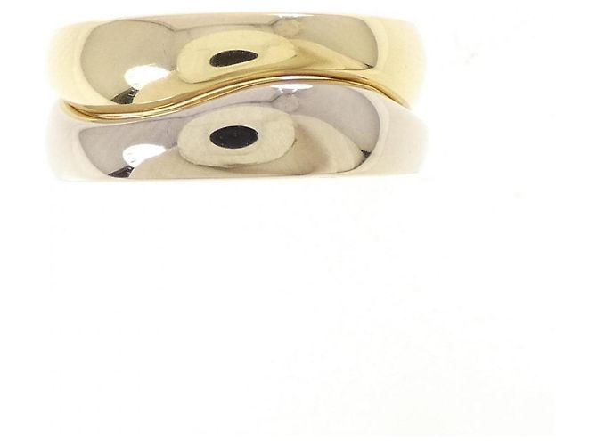 Anello Cartier Love Me Oro Bianco e Giallo - vista 2